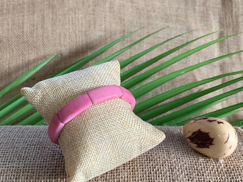 bracelet-palitos-ivoire-vegetal-rose-poudré-tawabart.